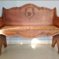 Panchetta alpina da chiesa, antica