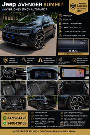 Jeep Avenger 1.2 e-Hybrid Summit