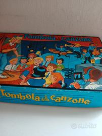 Tombola della Canzone, gioco vintage anni 60