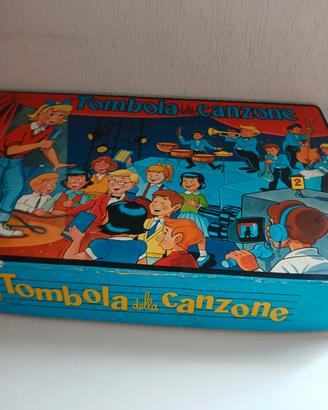 Tombola della Canzone, gioco vintage anni 60