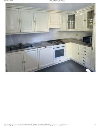cucina vintage Del Tongo in legno bianco