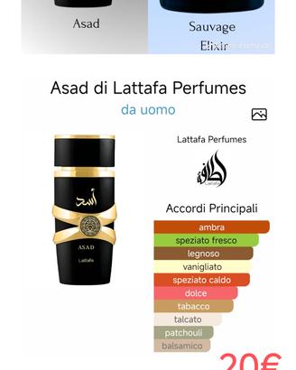 profumo Asad di Lattafa