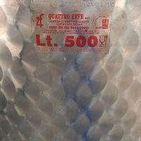 Botte 500 lt acciaio inox quattro effe inox 18/10