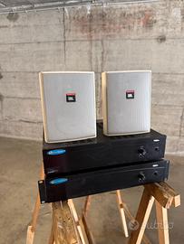 Impianto audio per attività commerciali