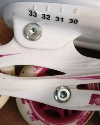 pattini  regolabili (30/33) in linea bimba 