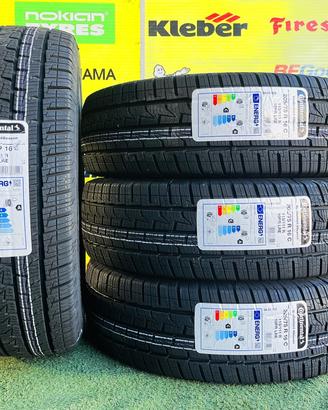 X4: 4 Stagioni 205/75R16C -CONTINENTAL- NUOVE