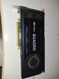 scheda grafica nVidia Quadro K4000 3GB