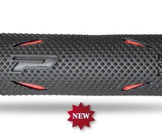 Manopole ProGrip 717-OE SuperBike Gel nero rosso