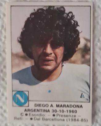 Figurina calciatori edis 1984-85 Maradona