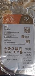 SEAGATE IRONWOLF 2TB INT. NAS **NUOVO SIGILLATO**