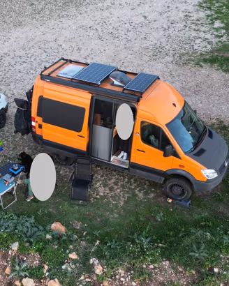 Mercedes sprinter 4x4 con rid,autocaravan
