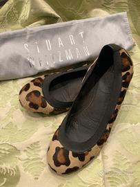 Stuart Weitzman ballerine cavallino maculato