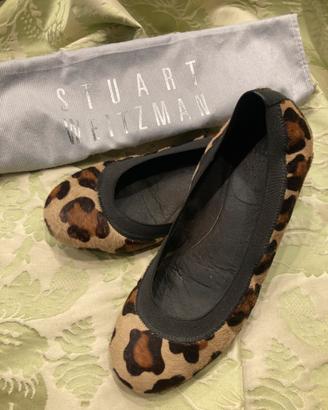 Stuart Weitzman ballerine cavallino maculato