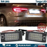 Luci TARGA LED per AUDI A4 B9 PLACCHETTE CANbus