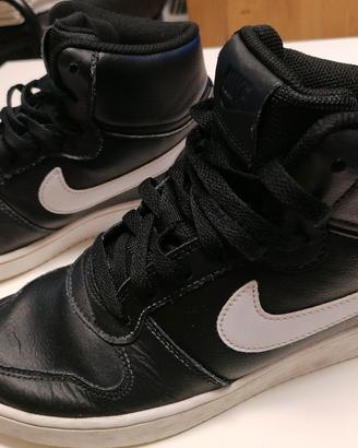 scarpe Nike ragazzo nere alte