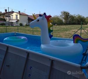 Piscina Bestway 4x3x1m originale con scaletta o