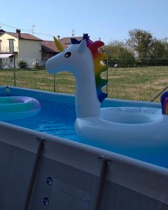 Piscina Bestway 4x3x1m originale con scaletta o