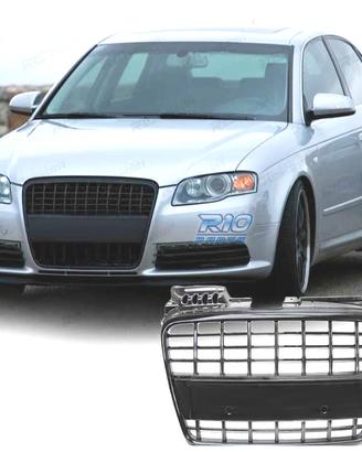 GRIGLIA AUDI A4 B7 04-07 LOOK S LINE NERO LUCIDO