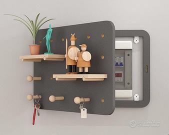 Coperchio in legno decorativo del Quadro Elettrico