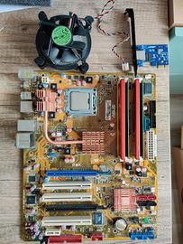 Componenti PC vecchio Asus p5k quad 9550 GTS 250