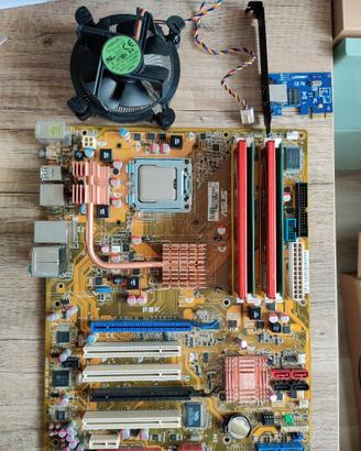 Componenti PC vecchio Asus p5k quad 9550 GTS 250