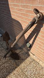 Ancora decorativa in ferro