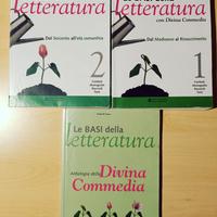 Le basi della Letteratura 1 + 2 + Divina Commedia