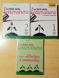 Le basi della Letteratura 1 + 2 + Divina Commedia