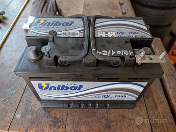 batteria unibat start and stop usata 8 mesi
