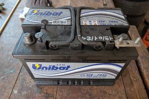 batteria unibat start and stop usata 8 mesi