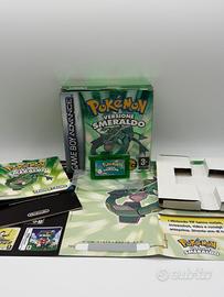 Pokémon Smeraldo GBA ITA CIB Completo (Codice VIP)