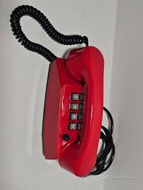 telefono da parete rosso