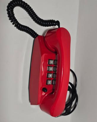 telefono da parete rosso