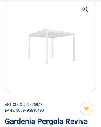 Gazebo gardenia pergola reviva