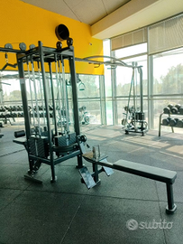crossover lat pulley GATEPRO jungle 4+1postazioni