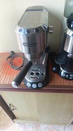 Macchina caffè de longhi + macinacaffè 