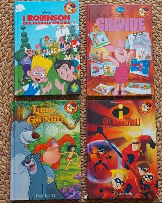 Set 4 Libri Hachette Disney
