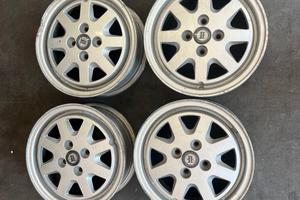 4 Cerchi Cromodora CD142 Lancia Beta / Delta 14" 