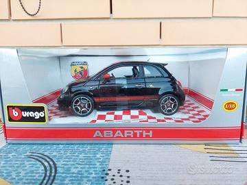Fiat 500 Abarth 2008 1:18 Burago