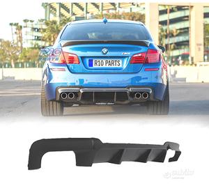 DIFFUSORE BMW F10 F11 LOOK M PERFORMANCE DOPPIA US