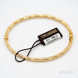 Bracciale rigido Unoaerre  oro giallo 9kt MO1152