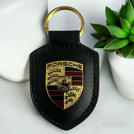 Portachiavi Porsche Black (nero) nuovo sigillato