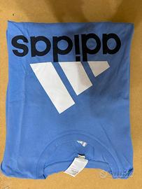 T - shirt ADIDAS celeste taglia XL