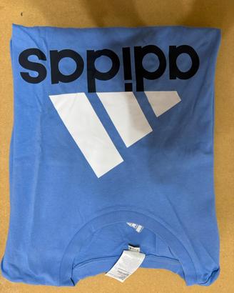 T - shirt ADIDAS celeste taglia XL