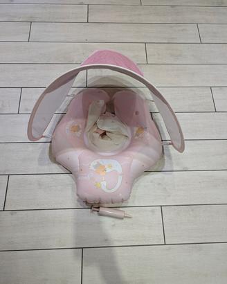 Salvagente gonfiabile bimba con parasole