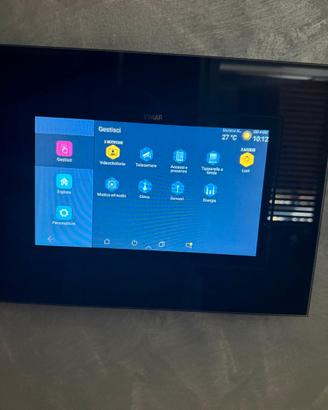 Vimar touch 10" IP fw 01425 + placca – Eikon Evo