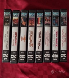 Videocassette VHS De Agostini 1998 STAR TREK+altro