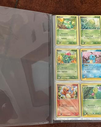 Lotto album carte pokemon 2002-2007