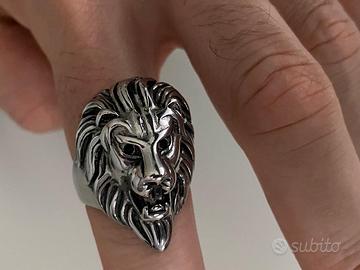 coppia di anelli in acciaio pregiato ( 316L)