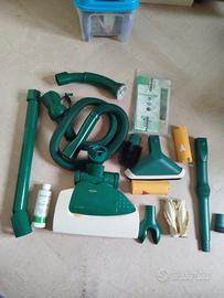 14 pezzi Vorwerk Folletto Kobold 130 più manuale 